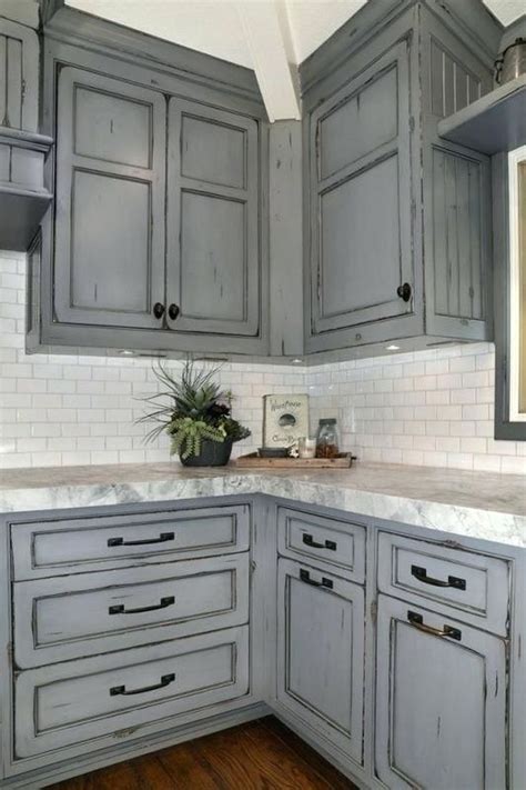 dark steel gray kitchen cabinet|photos of distressed kitchen cabinets.